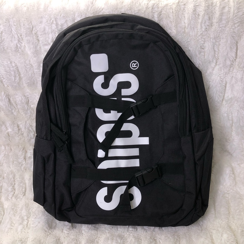 Snipes Large Logo Skate Backpack Black